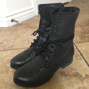 Steve Madden Women’s Troopa Combat Boots